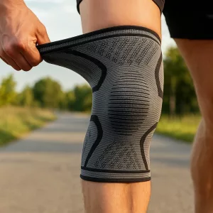 knee brace support, knee compression sleeve