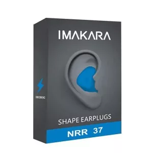 Rauhallisen Unen Korvatulpat Melunvaimennukseen - Sininen